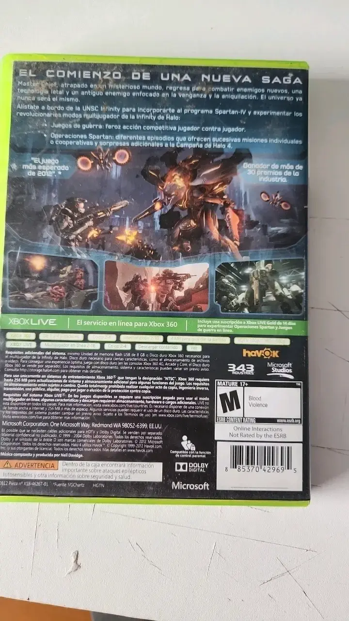 Juego Halo 4 para Xbox 360 en español - 2