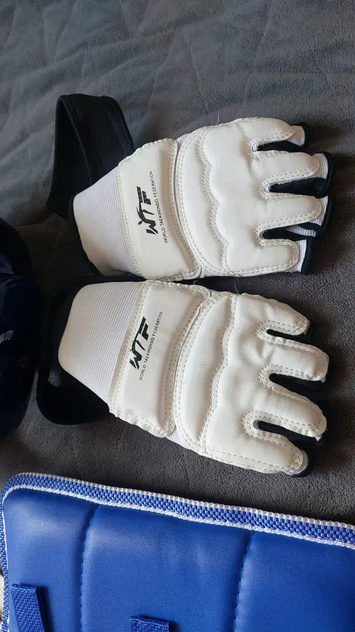 Set de Protección para Taekwondo Azul - 4