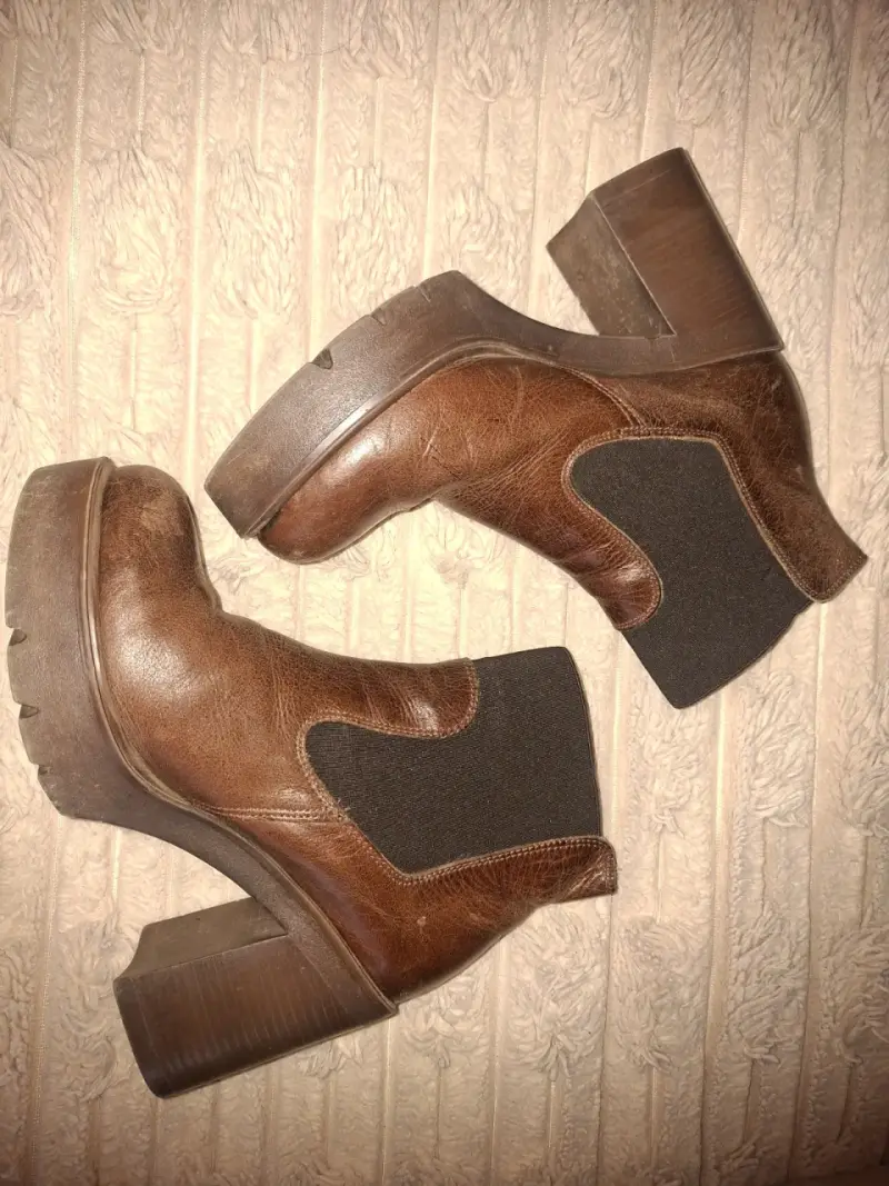 Botines de cuero N°36 - 3