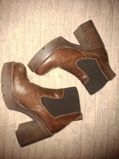 Botines de cuero N°36 - miniatura 3