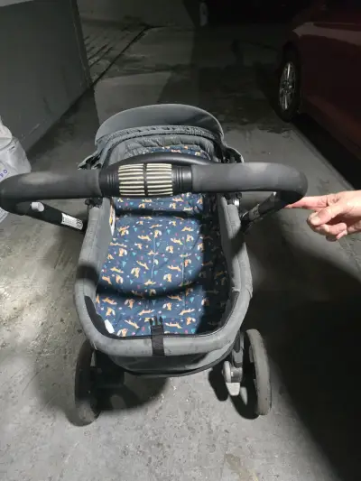 Coche de bebé Infanti I-Giro gris - miniatura 5