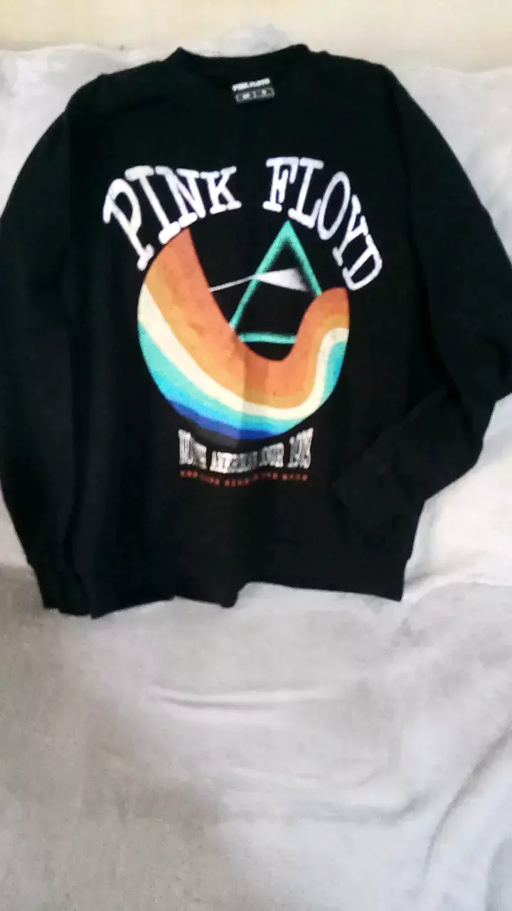 Polerón Pink Floyd Tour 1973 Negro - 1