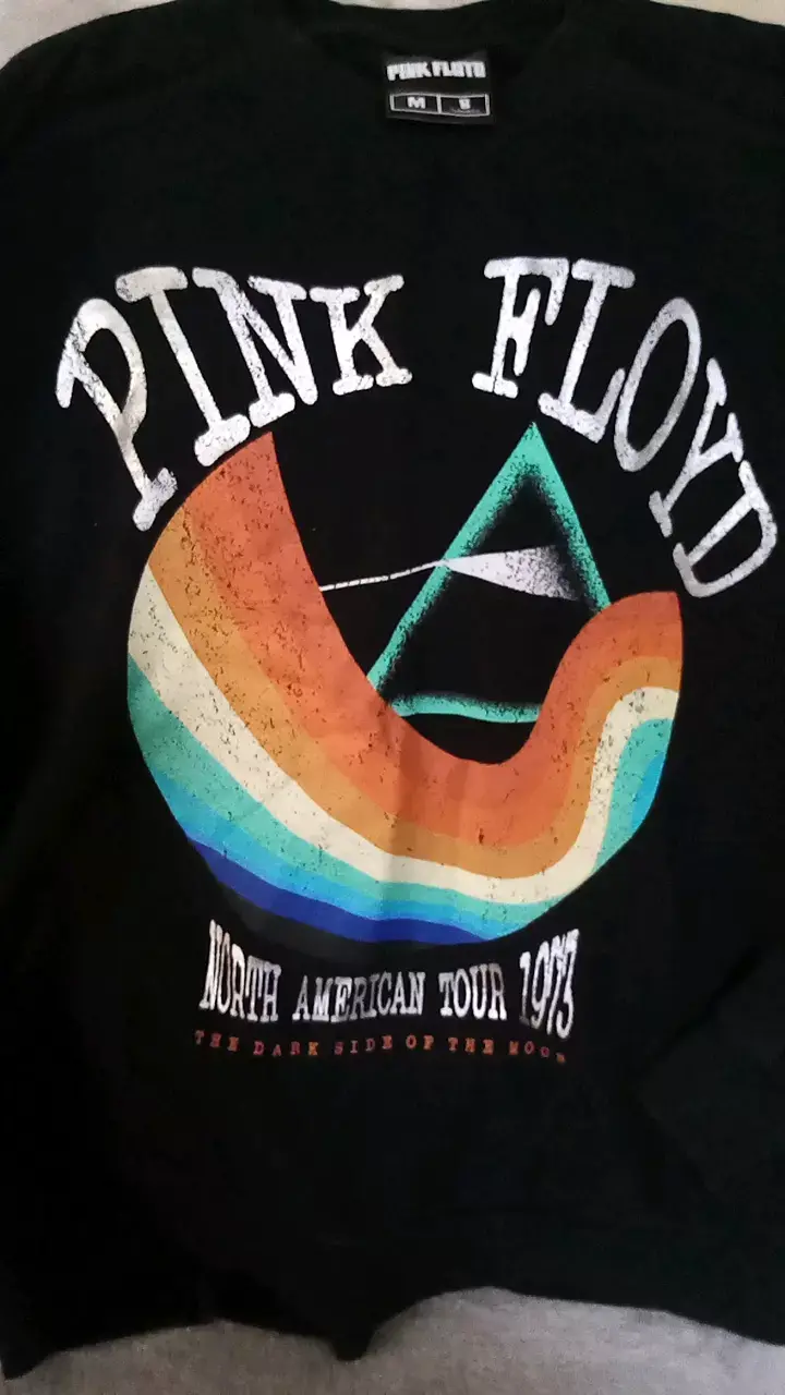 Polerón Pink Floyd Tour 1973 Negro - 3