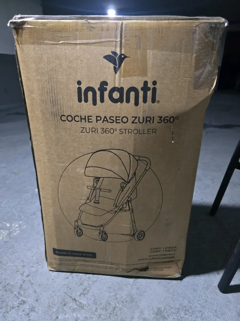 Coche de Paseo Infanti Zuri 360° para Bebé