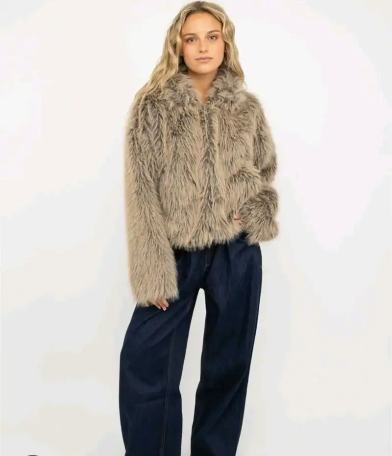 Chaqueta de piel sintética Icon talla L - 2