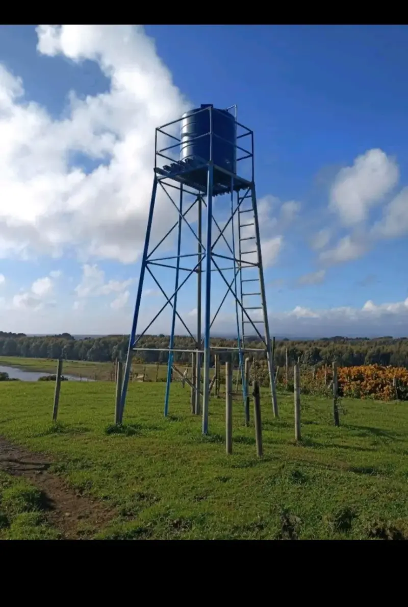 Estructura Metálica para Torre de Agua - 3