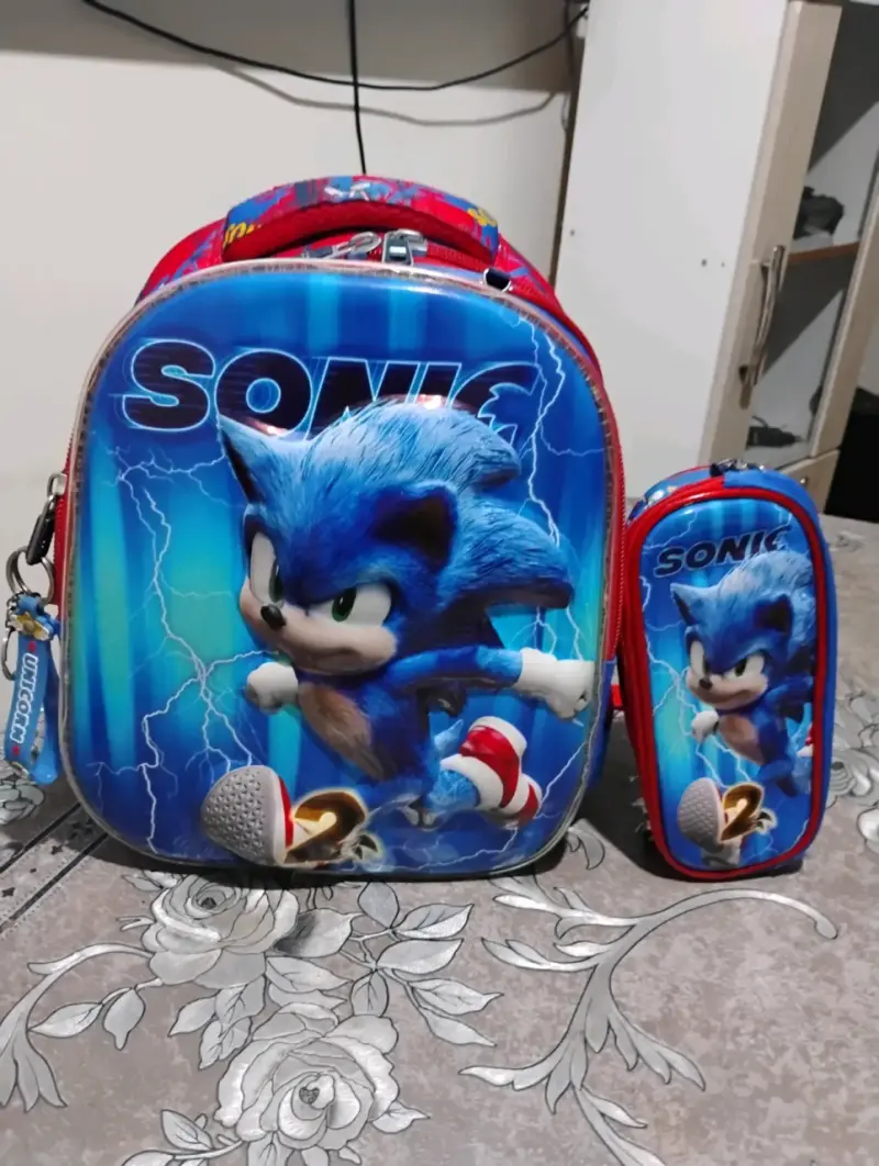 Mochila escolar Sonic con luces LED - 5