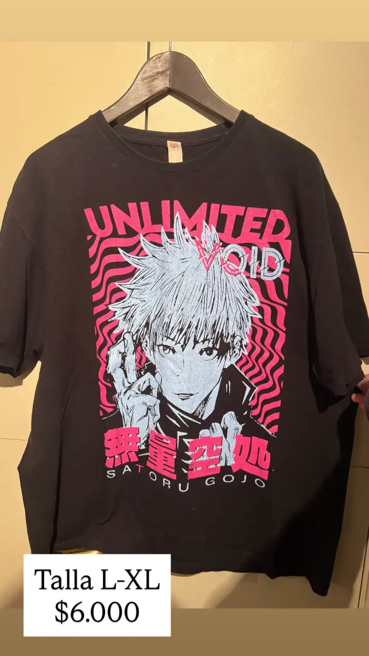 Polera Satoru Gojo anime
