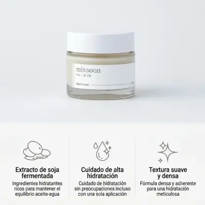 Crema Facial Mixsoon Bean 30ml - miniatura 5