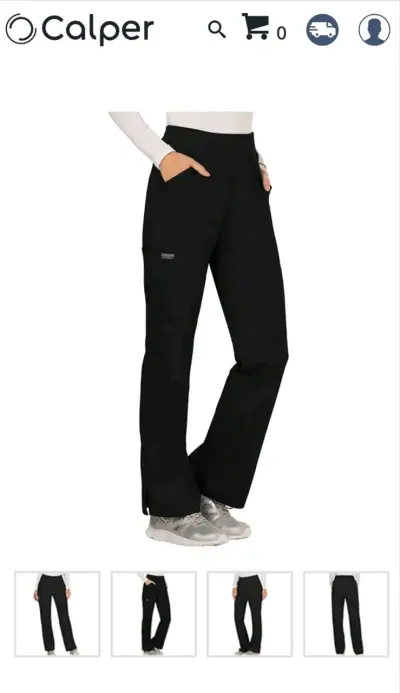 Pantalones negros Cherokee talla S - miniatura 1