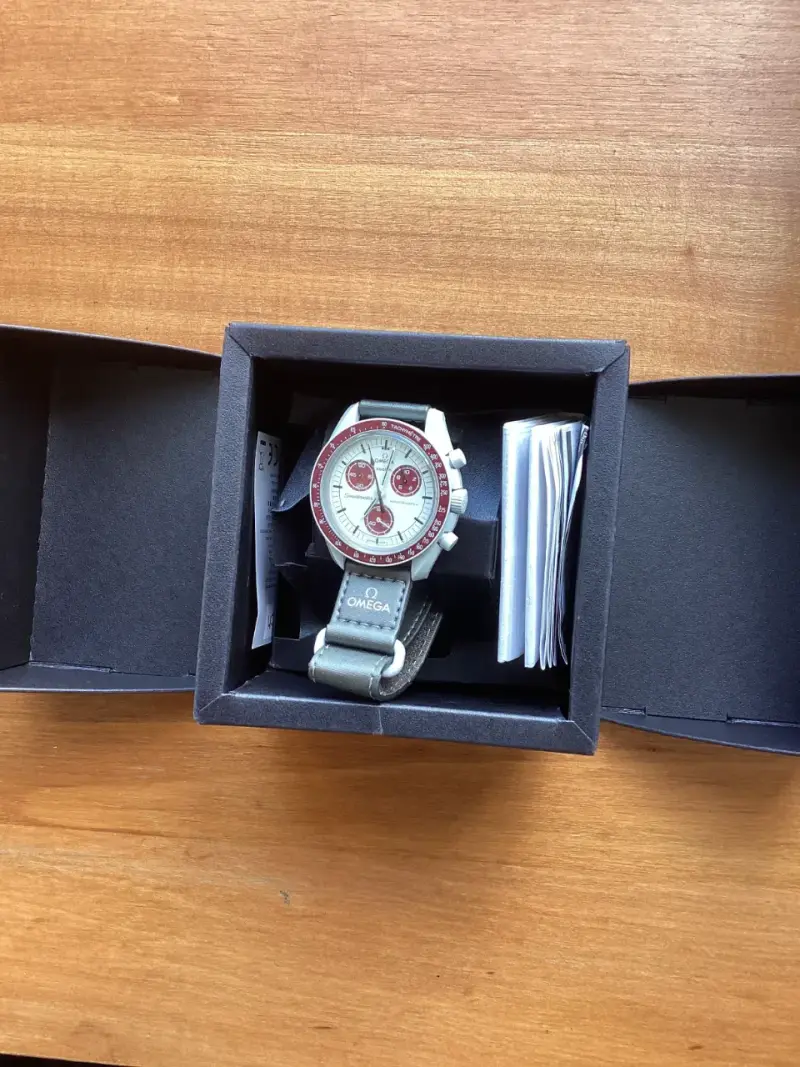 Reloj Omega Bioceramic MoonSwatch Mission to Pluto - 1