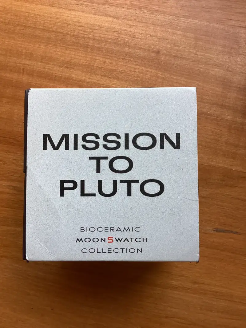 Reloj Omega Bioceramic MoonSwatch Mission to Pluto - 2