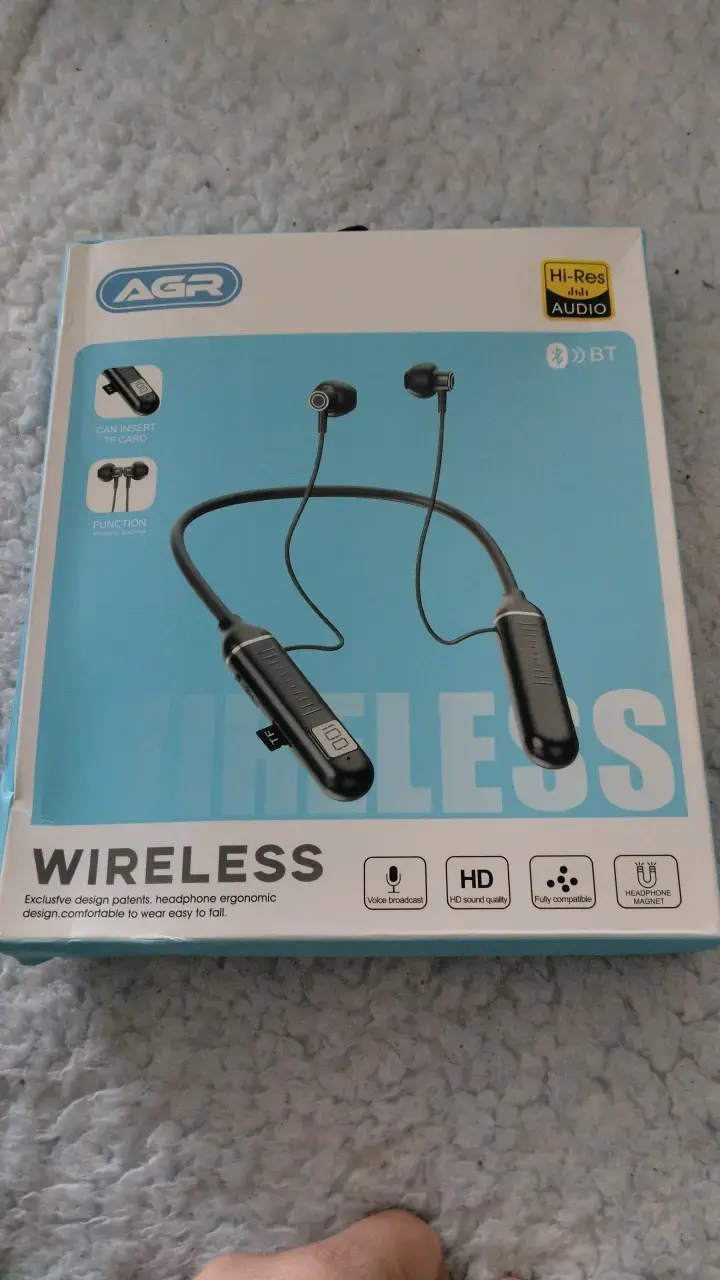 Auriculares Inalámbricos AGR con Bluetooth - 1