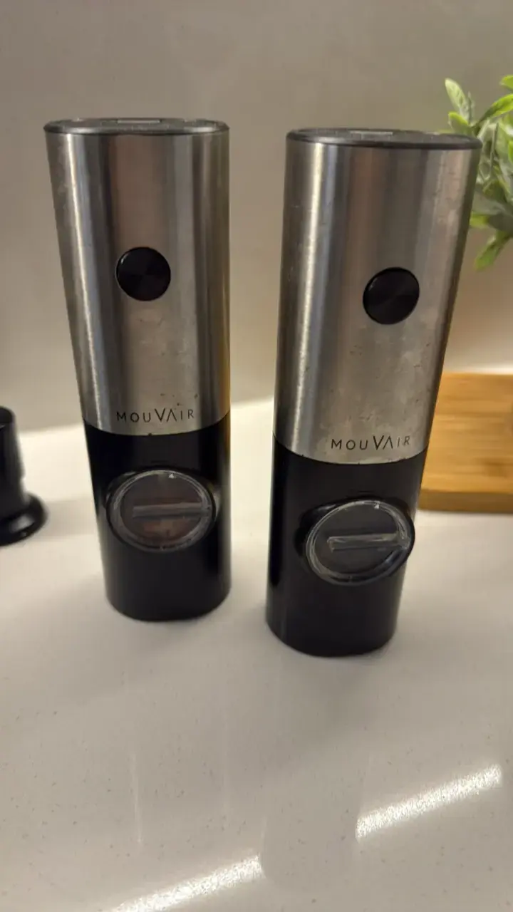 Molinillos de Pimienta Eléctricos MouVair Acero Inoxidable