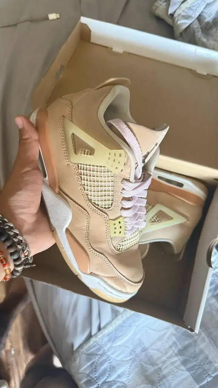 Zapatillas Air Jordan 4 Retro Mujer Shimmer - 2