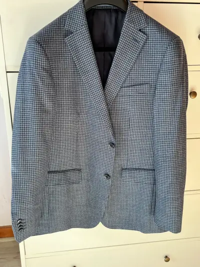 Blazer de lana y seda para hombre Trial - miniatura 1