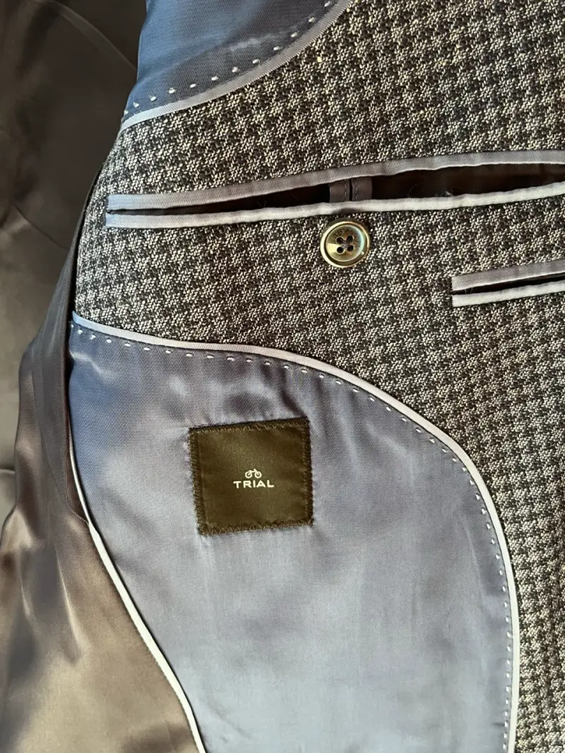 Blazer de lana y seda para hombre Trial - 2