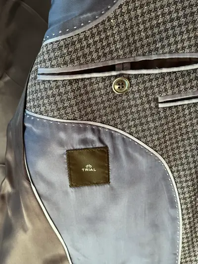 Blazer de lana y seda para hombre Trial - miniatura 2