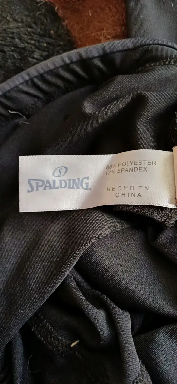 Leggings deportivos con falda Spalding negros - 5