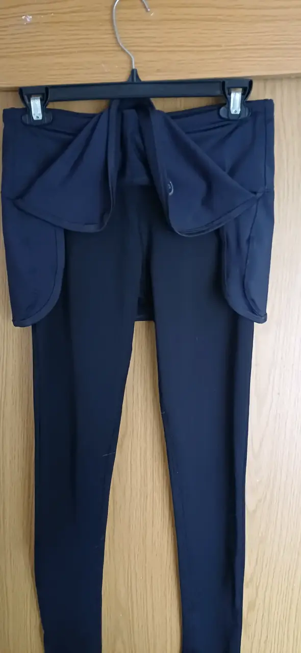 Leggings deportivos con falda Spalding negros - 6