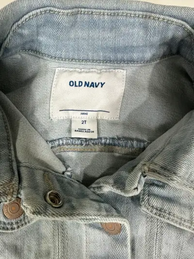 Chaqueta de mezclilla para niños Old Navy - miniatura 2