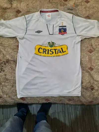 Camiseta de fútbol Colo-Colo Umbro blanca - miniatura 4
