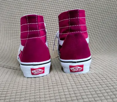 Zapatillas Vans Sk8-Hi burdeo - miniatura 1