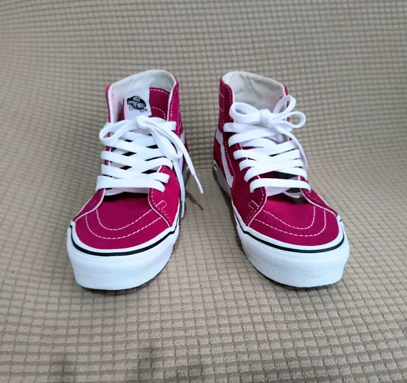 Zapatillas Vans Sk8-Hi burdeo - 2