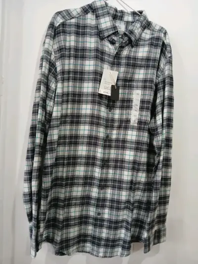 Camisa de franela a cuadros Croft & Barrow talla L - miniatura 2
