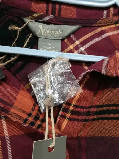 Camisa de franela a cuadros Natural Selection - miniatura 2