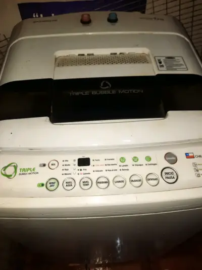 Lavadora Daewoo 9kg Triple Bubble Motion - miniatura 2