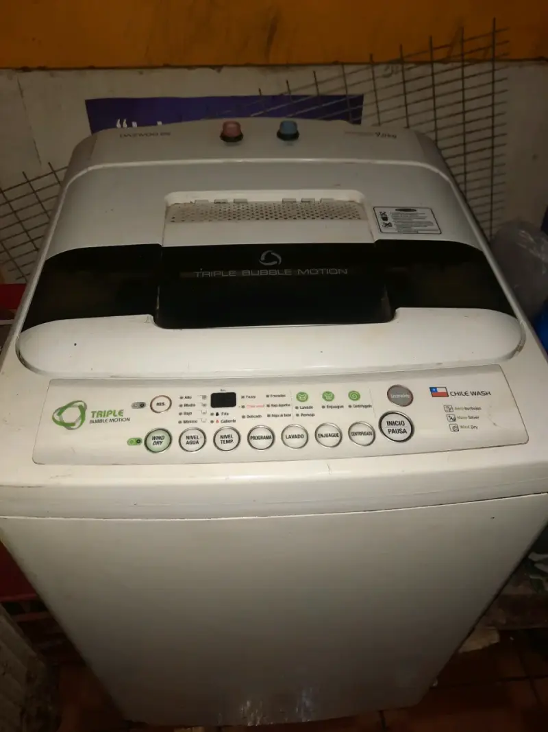 Lavadora Daewoo 9kg Triple Bubble Motion - 3