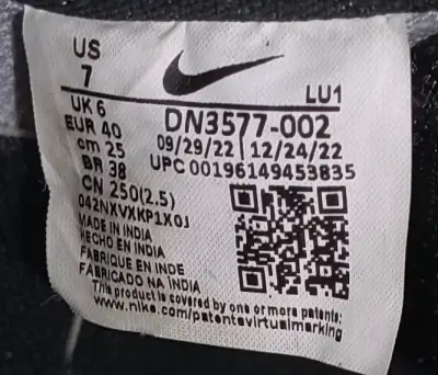 Zapatillas deportivas Nike gris y negro - miniatura 5