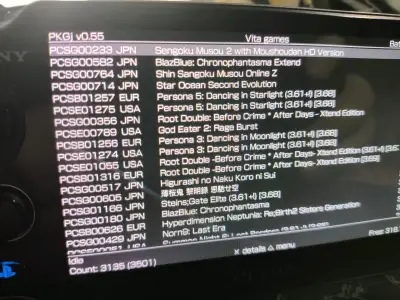 Consola PS Vita con juegos desbloqueada - miniatura 4