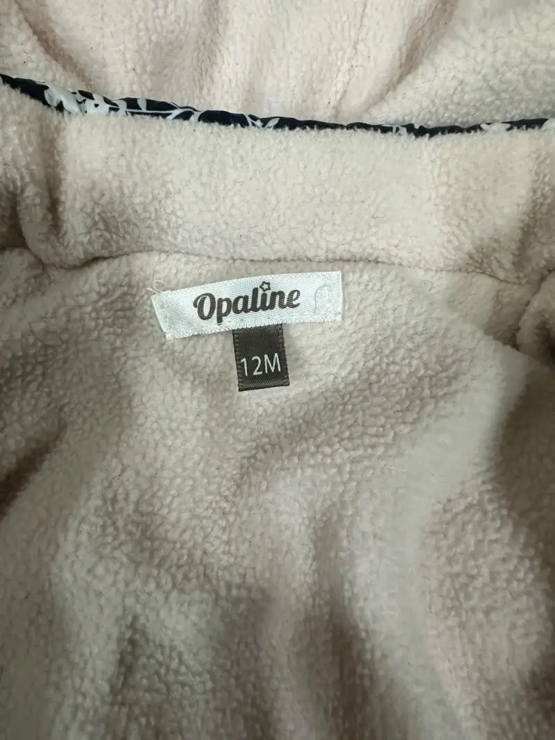 Chaqueta impermeable floral para bebé Opaline - 2