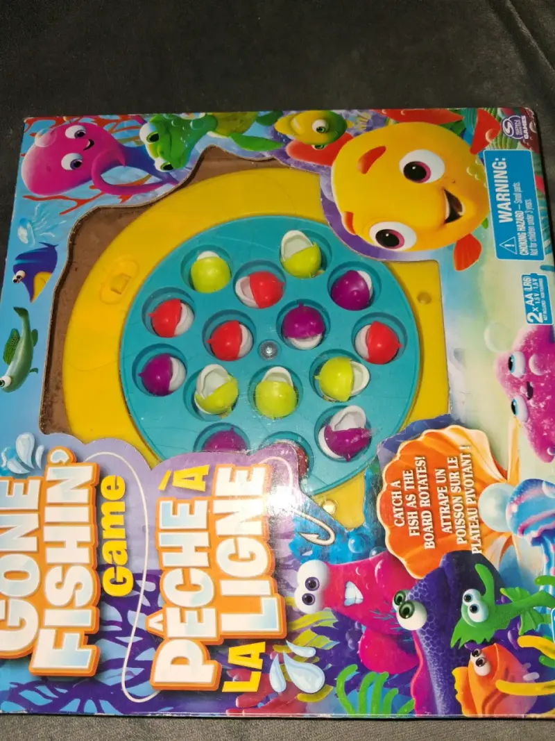 Juego de pesca magnético para niños