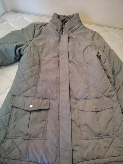 Chaqueta acolchada gris para mujer Janina - miniatura 1