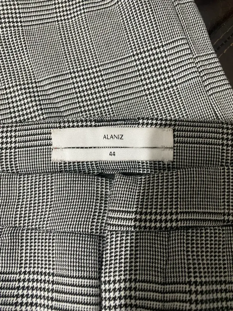 Pantalones de vestir a cuadros Alaniz talla 44 - 3