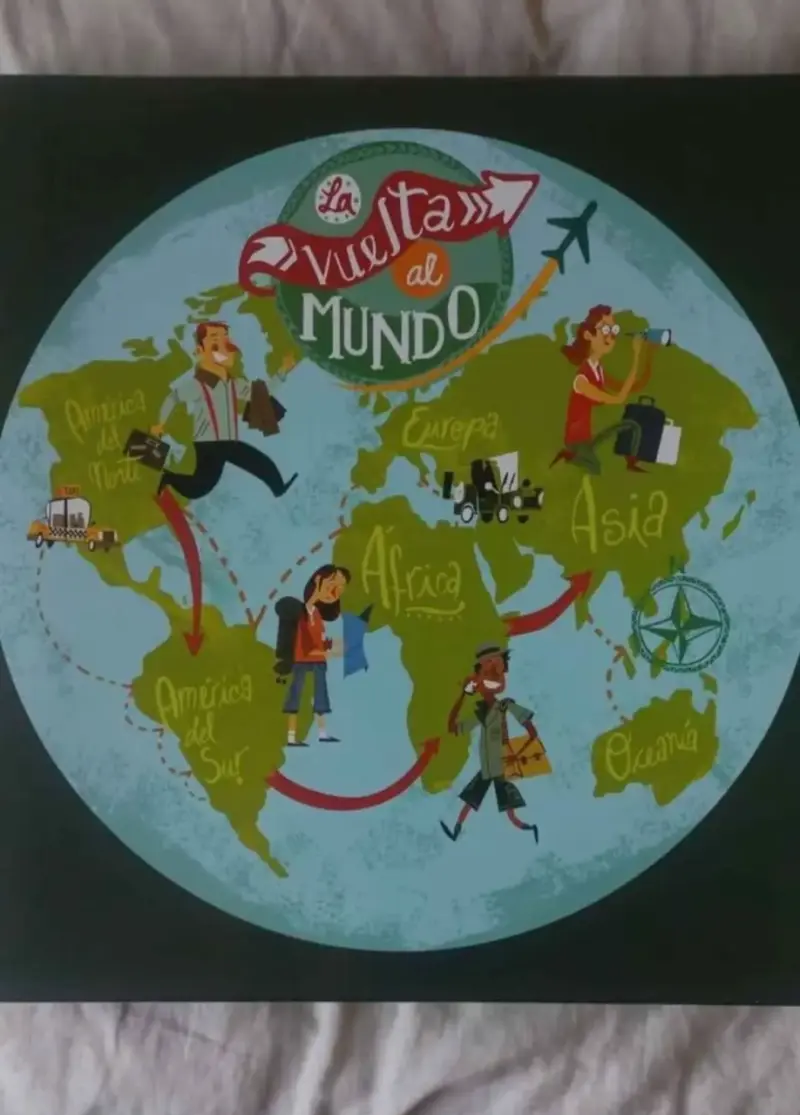 Juego de mesa La Vuelta al Mundo - 1