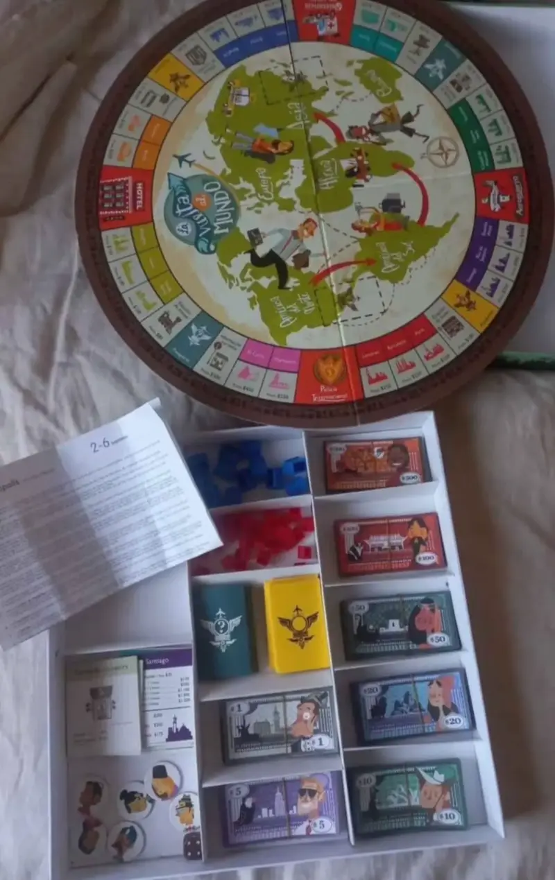 Juego de mesa La Vuelta al Mundo - 2