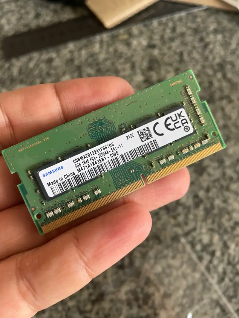 Memoria RAM Samsung 8GB DDR4 para Laptop (usada) - 2