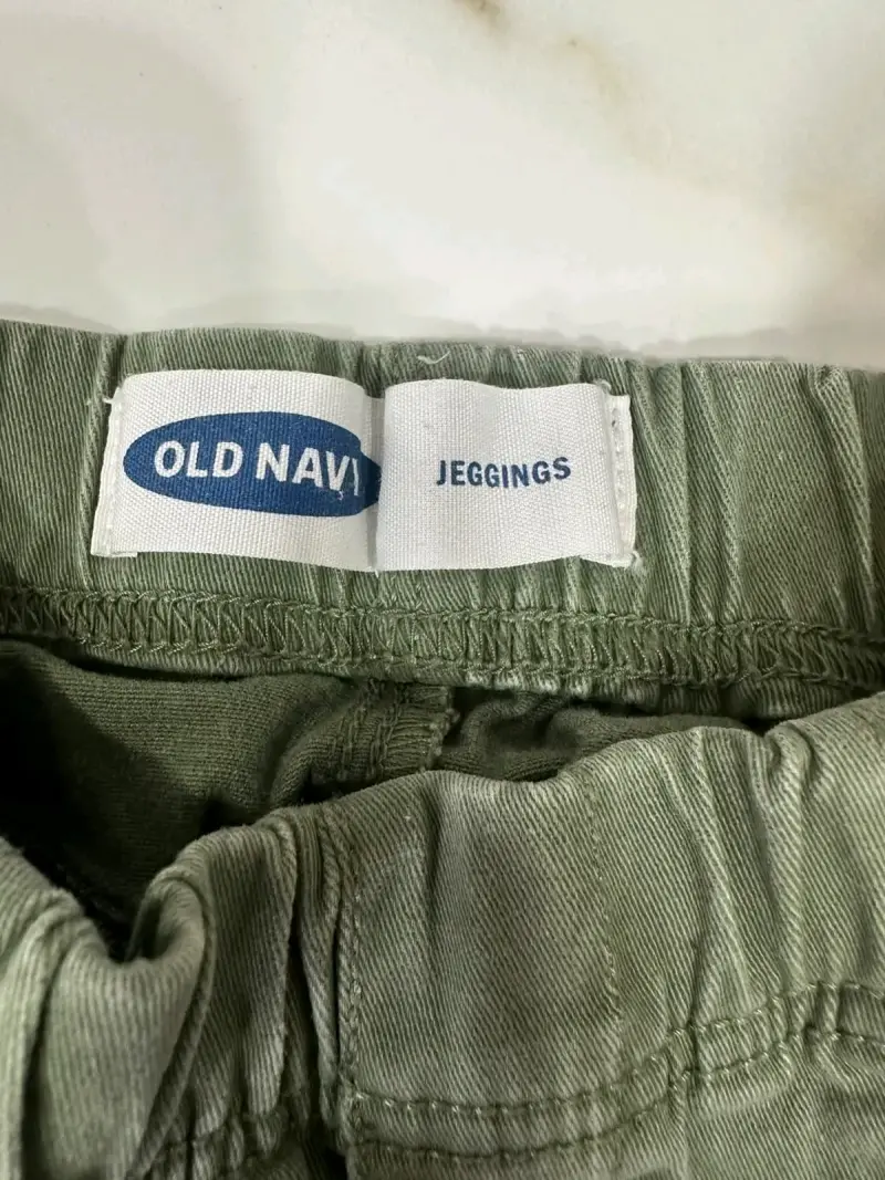 Jeggings verdes para niñas Old Navy - 3