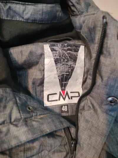 Chaqueta impermeable CMP gris con capucha - miniatura 3