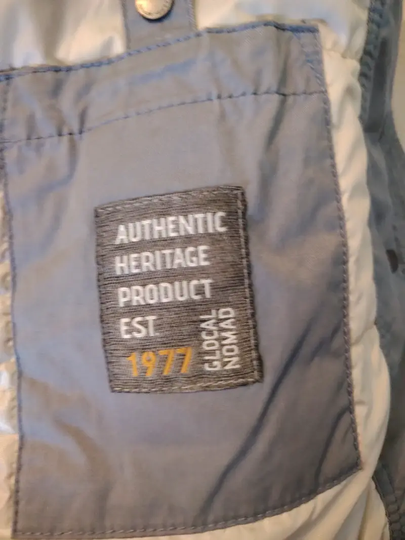 Parka azul con capucha Camel Active - 5