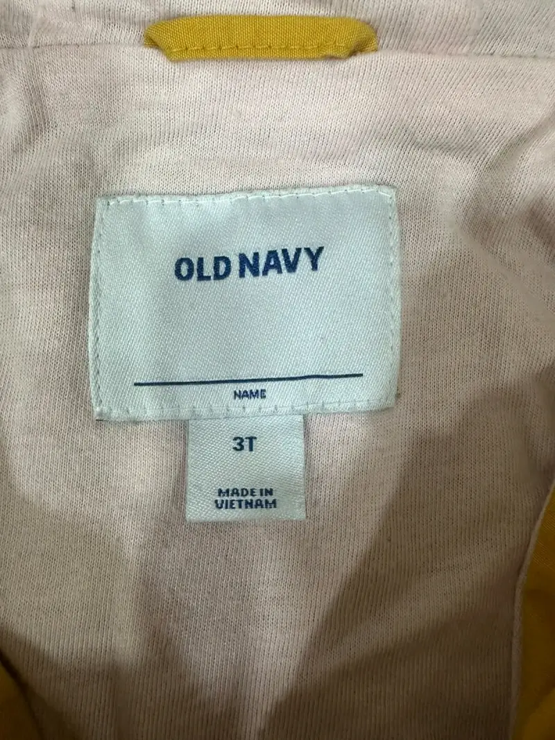 Chaqueta color mostaza Old Navy talla 3 - 3