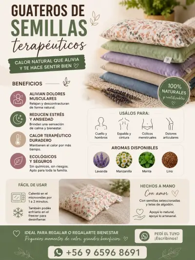 Guateros de semillas terapéuticos - miniatura 1