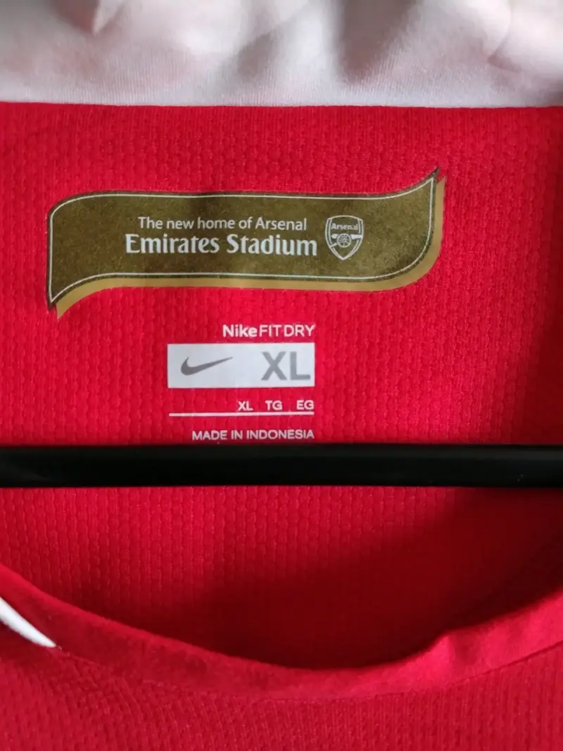 Camiseta Arsenal Nike Roja Original - 3
