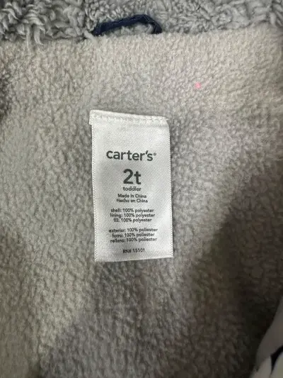 Chaqueta de invierno floral para niña Carter's - miniatura 2