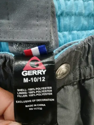 Pantalones de nieve para niños Gerry grises - miniatura 4