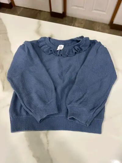 Suéter azul para niño Baby Gap 5 años - miniatura 1